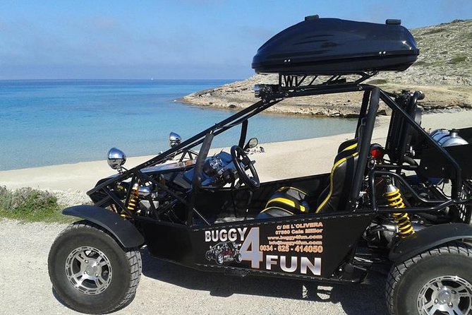 "Cala Millor & Sa Coma: TOP Buggy Tours – your mega experience!" - Porto Cristo cliffs and Torre Serral dels Falcons, the first big view moment