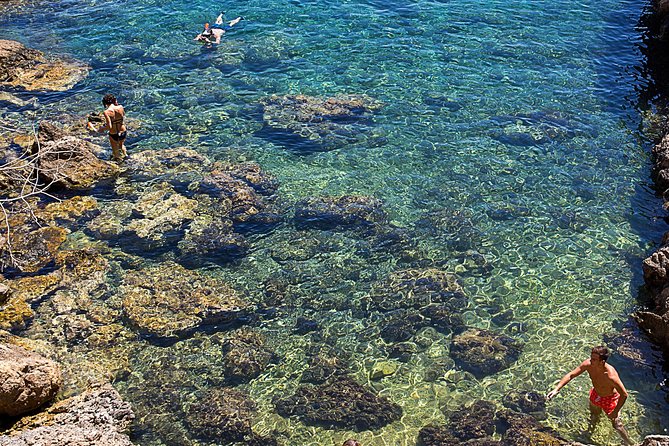 Cala Salada and Unspoiled North Beach Tour. Snorkelling and Aquarium - What snorkeling gear and bodyboards mean for your day
