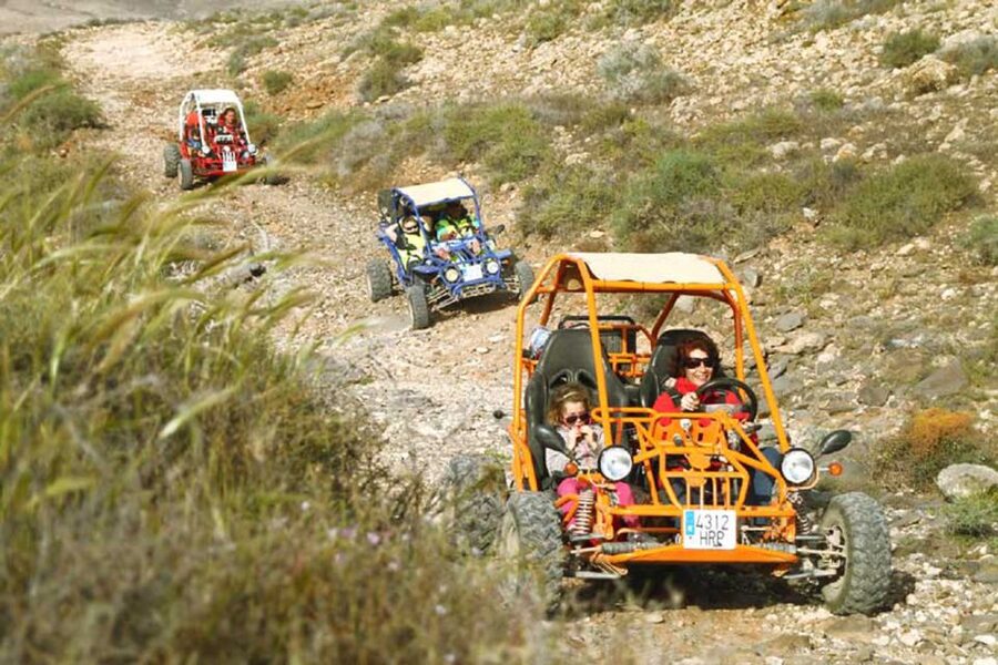 Caleta De Fuste: Guided Buggy Explorer Tour - Las Salinas coast break: salt-pool views and easy photo time