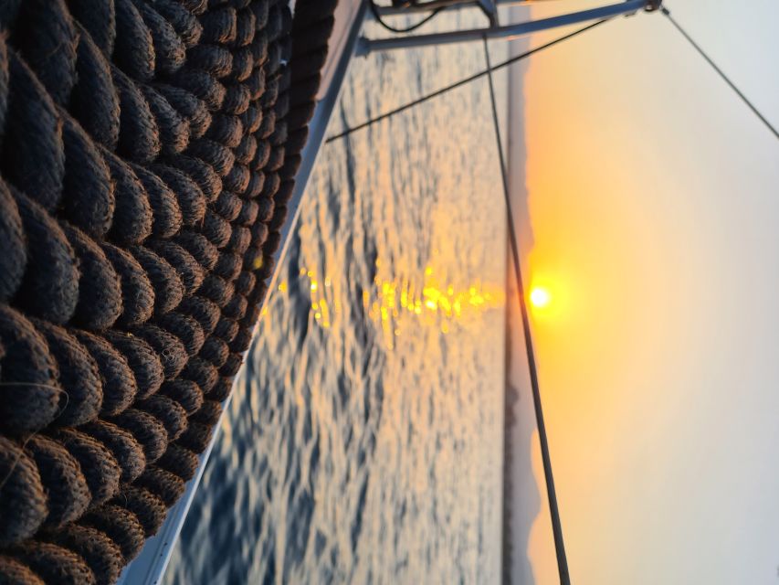 Cambrils: Costa Dorada Sunset Catamaran Cruise with Drinks - The Swim Stop: Quiet Water, Snorkel Chances, and Safety Comfort