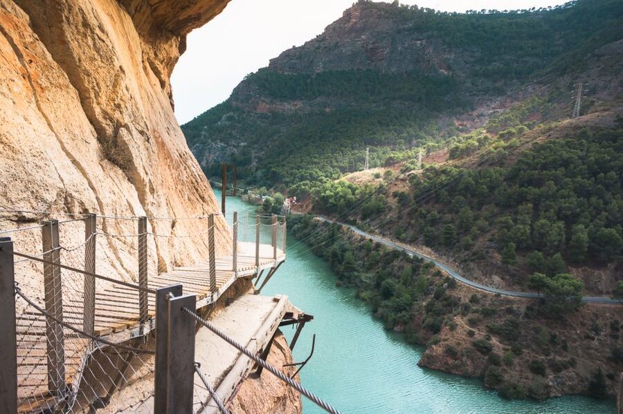 Caminito del Rey: Trekking Tour with Hiking Guide - On the trail for 2 hours: the narrow boards, the 100-meter drop, and canyon awe