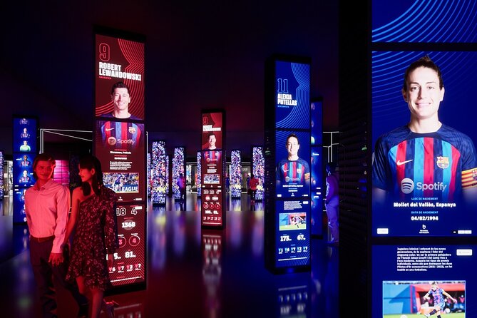 Camp Nou Immersive Tour F.C.Barcelona Museum: Open Date Ticket - Espai Barça preview: models, audiovisual pieces, and a construction viewpoint