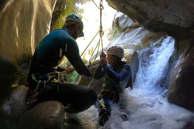Canyoning Rio Verde from Nerja - Guide energy: safety-first, but still a fun day