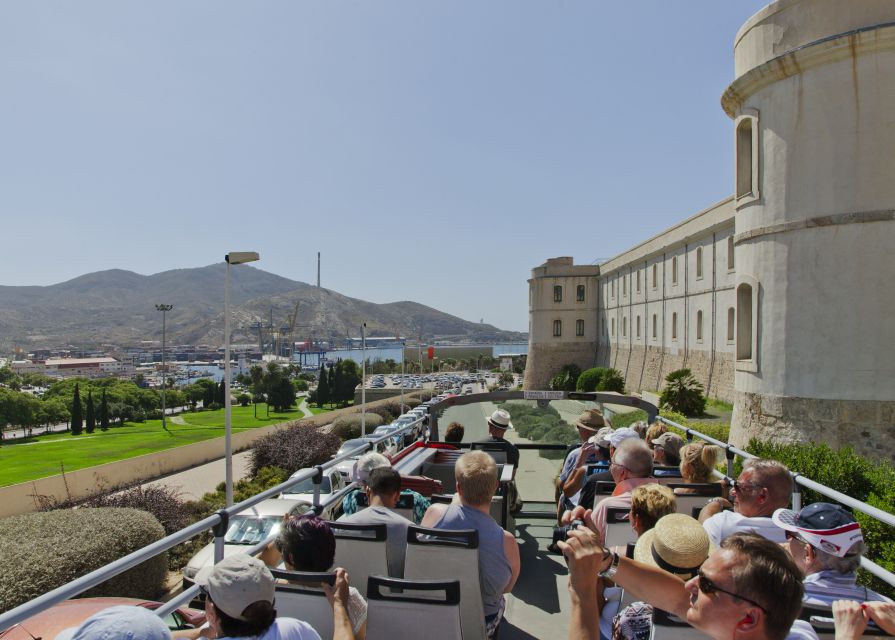 Cartagena, Spain: Panoramic Double-Decker Bus Tour - The Waterfront Bay and the “Shore Batteries” Area