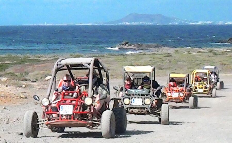 Corralejo: Buggy Safari Tour - Old volcano craters and sea views toward Lobos and Lanzarote