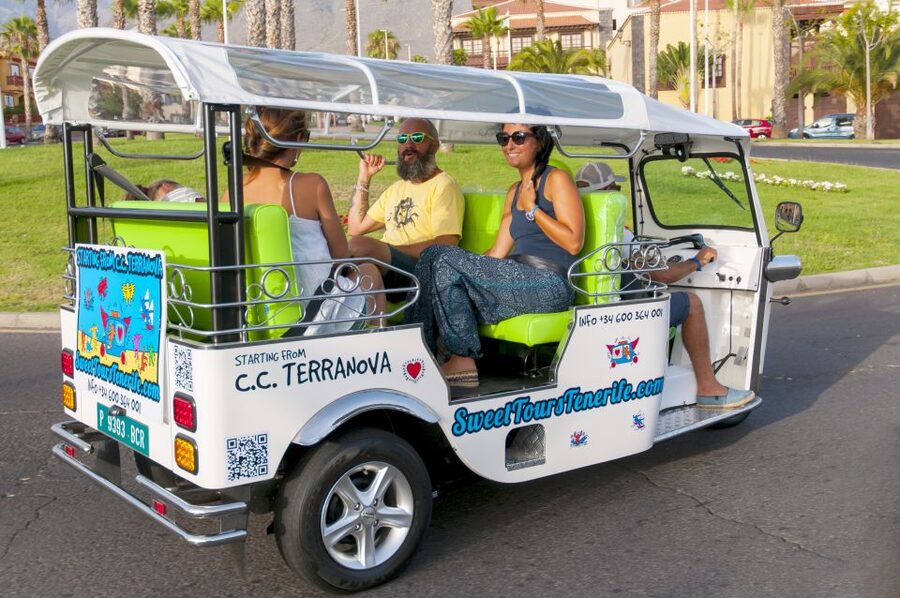 Costa Adeje: Double Tuk Tuk Tour - El Mirador and the big viewpoint: when the islands show up