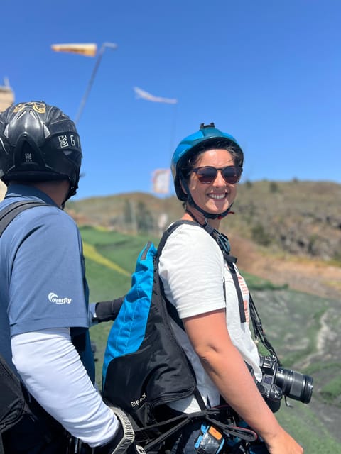 Costa Adeje: Tandem Paragliding Flight with Free Pickup - Landing options: beach touch-down versus the safest designated area