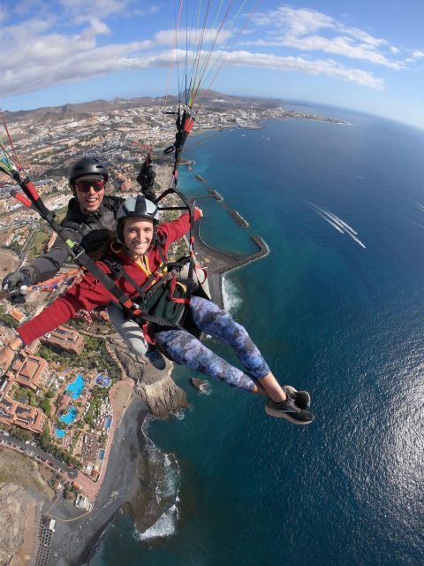 Costa Adeje: Tandem Paragliding Flight with Pickup - Costa Adeje Tandem Paragliding: The real thrill is being cared for
