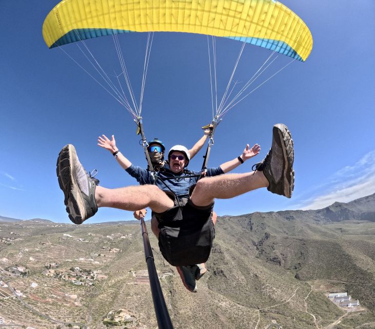 Costa Adeje: Tandem Paragliding Flight with Pickup - Who should book this tandem flight in Costa Adeje