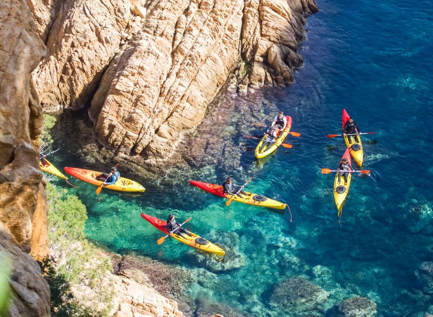 Costa Brava: Sea Caves Kayaking and Snorkeling Tour - The second kayaking stretch: returning while you still have energy