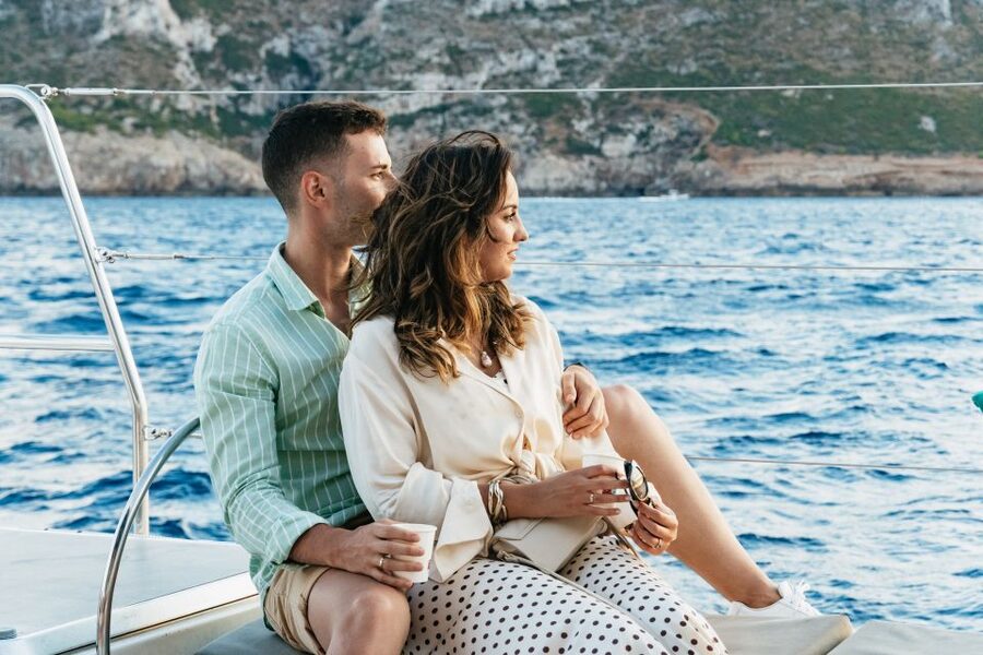 Dénia: Daytime or Sunset Catamaran Cruise - The Views: Cliffs, Caves, the Castle, and Distant Mountains