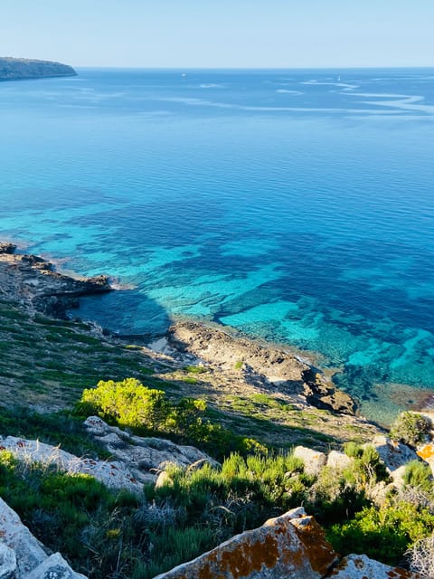 El Arenal: Private Mallorca Boat Rental (No License Needed) - Cala Vella: longer anchor time for snorkeling and marine-life viewing
