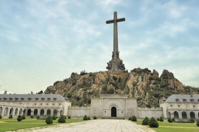 Escorial Monastery and the Valley of the Fallen from Madrid