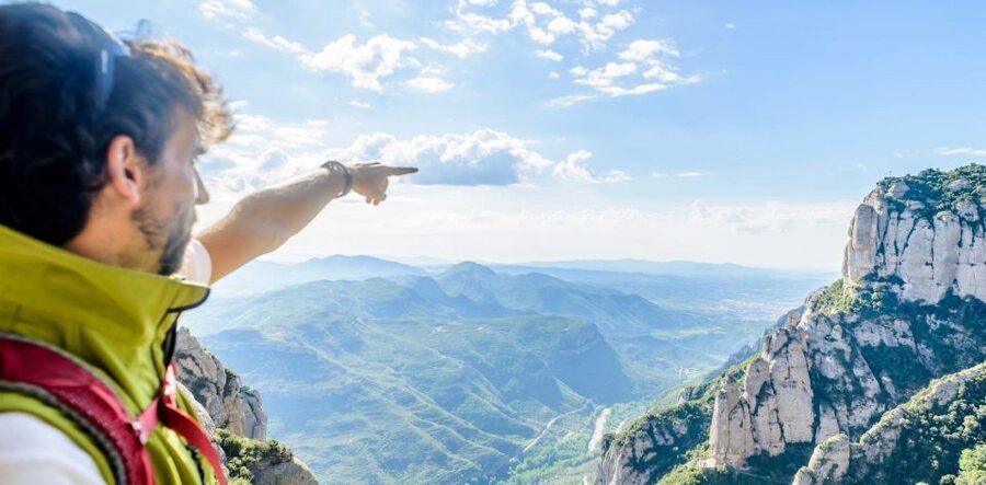 From Barcelona: Montserrat Monastery & Scenic Mountain Hike - The funicular ride up: Panoramic Catalonia with less grind