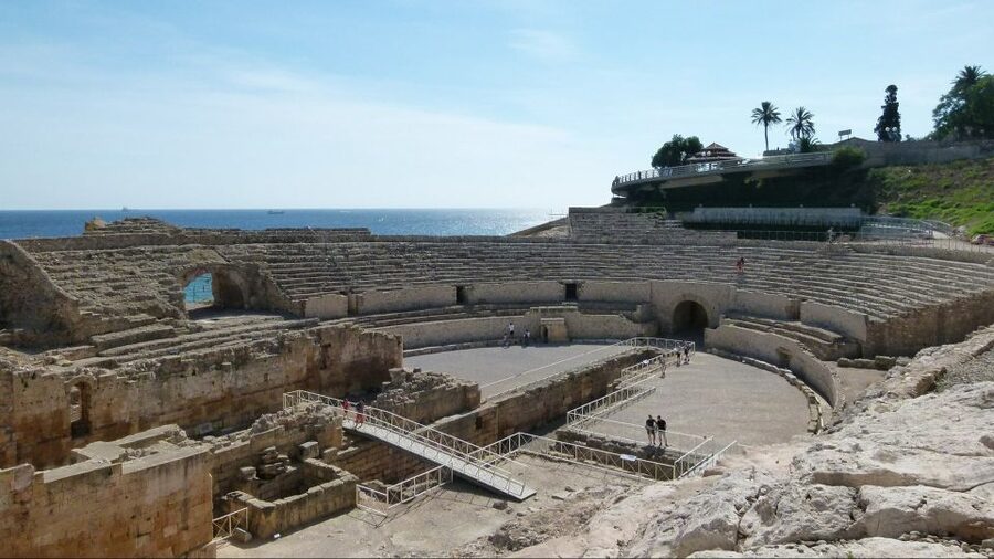 From Barcelona: Tarragona & Sitges Full Day Tour with Pickup - The Tarragona Amphitheatre by the Mediterranean: where ruins meet the coast
