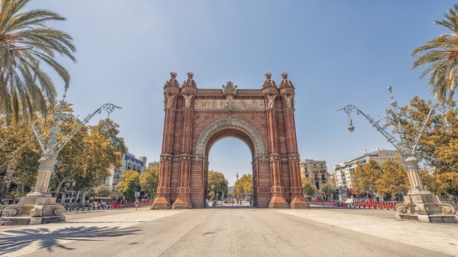 From Costa Brava: Barcelona and Antoni Gaudí's Work Bus Tour - Montjuïc and Mirador de l’Alcalde: the city looks different from above