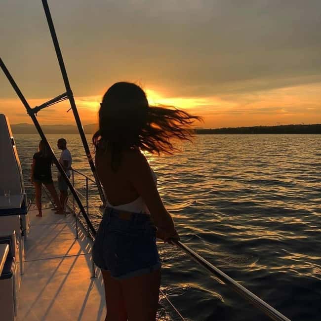 From Denia: Sunset Catamaran Trip - Route Details: Cliffs, Caves You Might Spot, and Dolphins as a Bonus