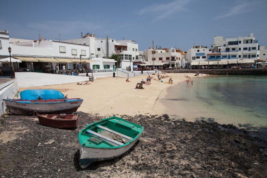 From Lanzarote: Day Trip to Fuerteventura and Corralejo - Corralejo town stop: the easiest way to get oriented