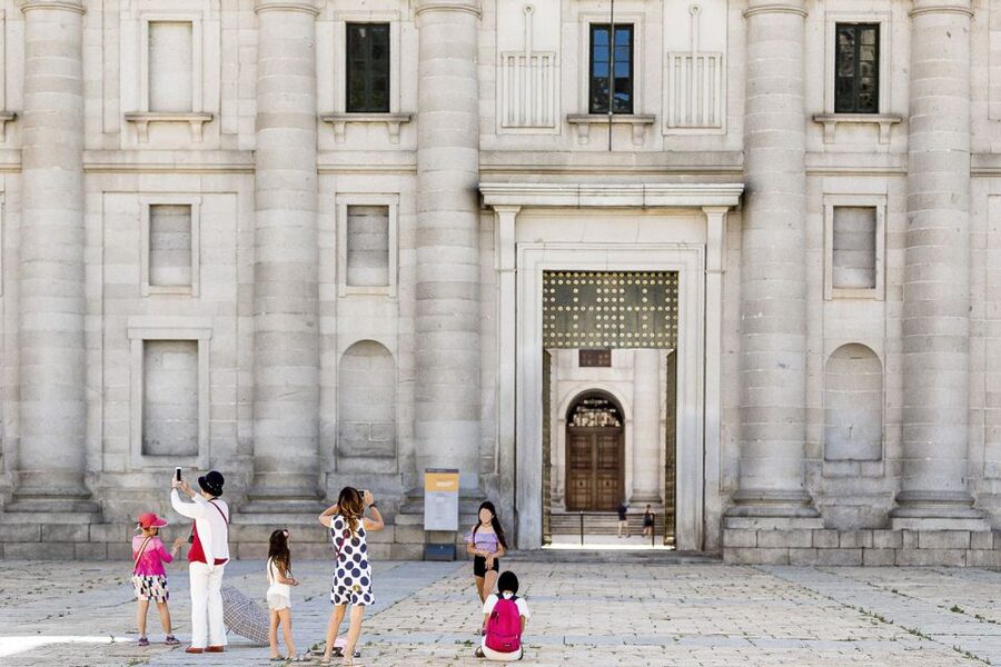 From Madrid: Escorial Monastery & Valley of the Fallen Trip - Inside the Royal Monastery of El Escorial: palace, chapter house, basilica, library