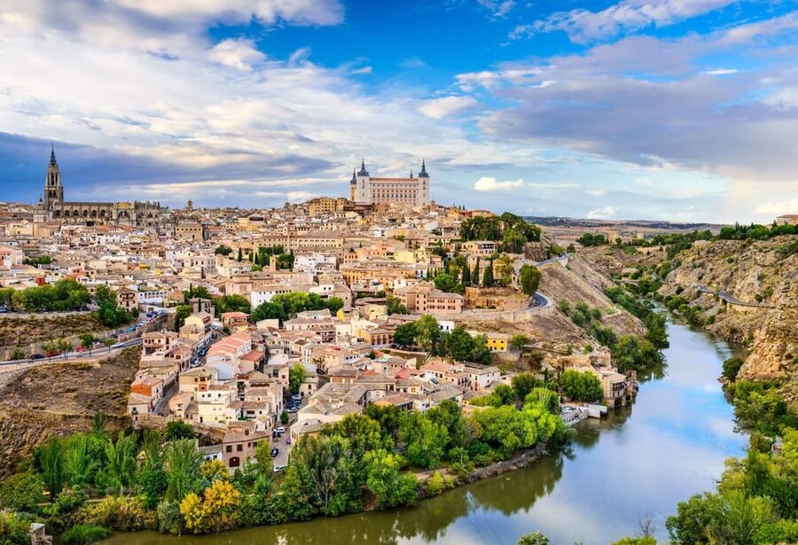 From Madrid: Guided Day Trip to Segovia and Toledo - Scenic drive and the Mirador del Valle photo stop