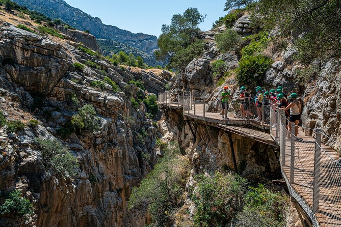 From Malaga Caminito del Rey Guided Tour with transportation - Caminito del Rey Entrance and the Safety Setup