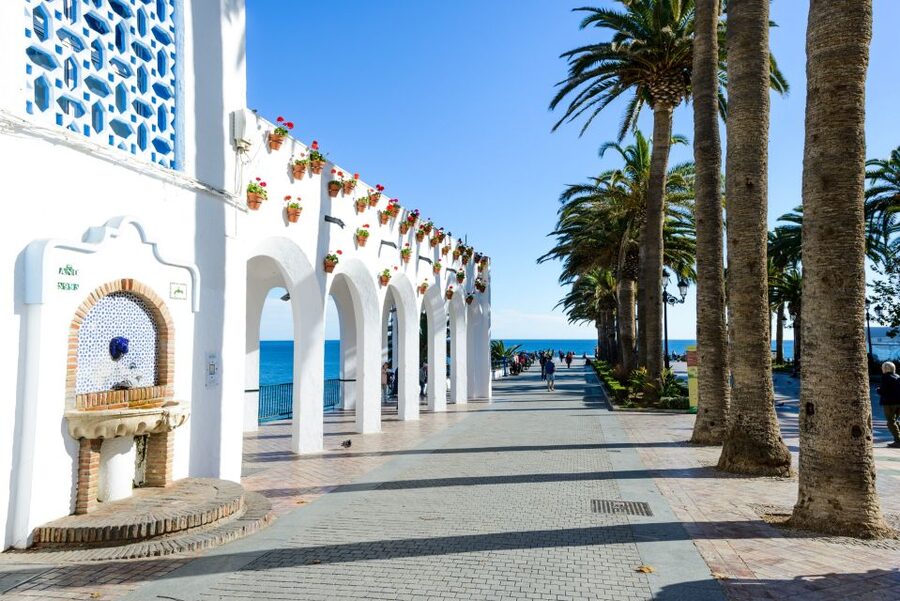 From Málaga: Caves of Nerja, Nerja and Frigiliana Day Tour - Caves of Nerja: the Natural Cathedral, plus the VR setup that sets the scene