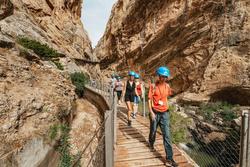 From Málaga & Costa del Sol: Caminito del Rey Guided Tour - Safety on the trail: rules you’ll notice quickly