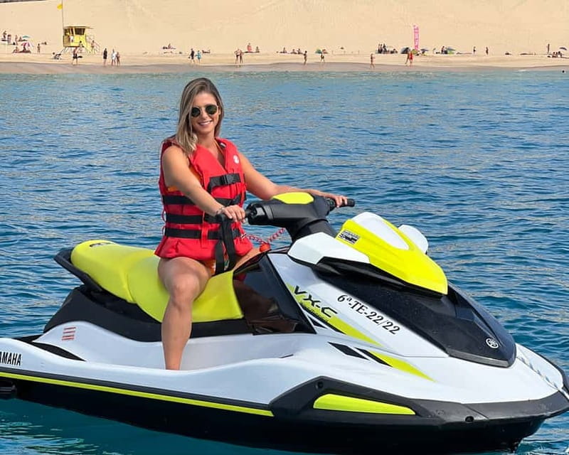 From Morro Jable: Jet Ski Adventure Tour (without license) - First impressions: Morro Jable’s jet ski is built for the thrill