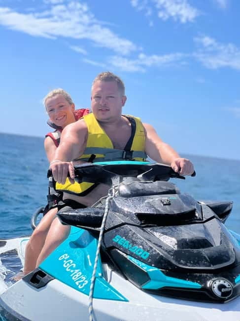 From Morro Jable: Jet Ski Adventure Tour (without license) - Gear and photos: what you get, what you pay for
