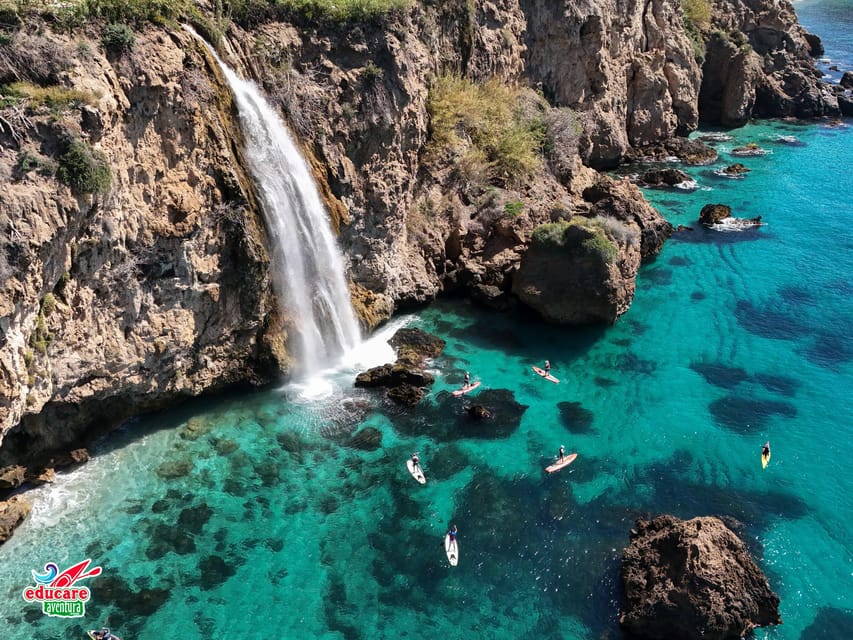 From Nerja: Guided Paddle Surf Cliffs and Maro Waterfall - Where You Meet in Nerja and Why Playa de Burriana Helps