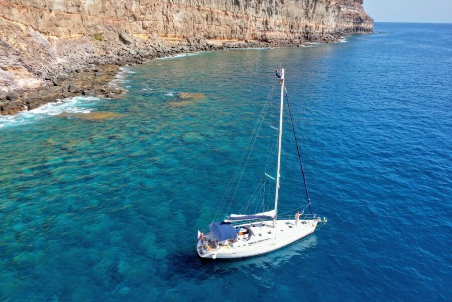 From Puerto de Mogán: Sailboat Trip with Food and Drinks - Snorkeling on Gran Canaria’s south coast: gear and a real swim break
