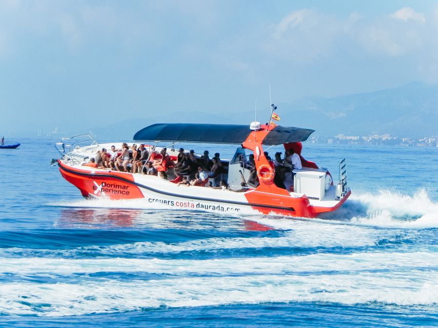 From Salou/Cambrils: Speedboat Tour - Speedboat from Salou or Cambrils, built for thrills and a real swim