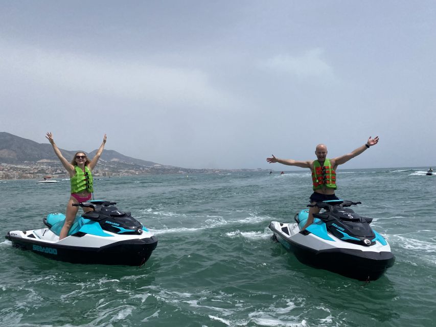 Fuengirola: Best Jet Ski Rental - Instructor languages: helpful support, with a small reality check
