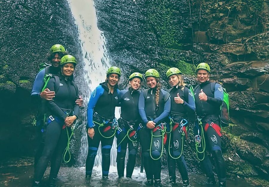 Gran Canaria: Canyoning Trip - The waterfall moments: jumps, slides, and abseils