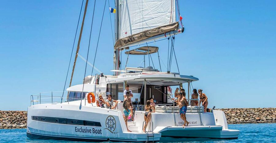 Gran Canaria: Catamaran Day Trip with Food and Drinks - A half day on Gran Canaria’s southwest coast, with real on-board comfort