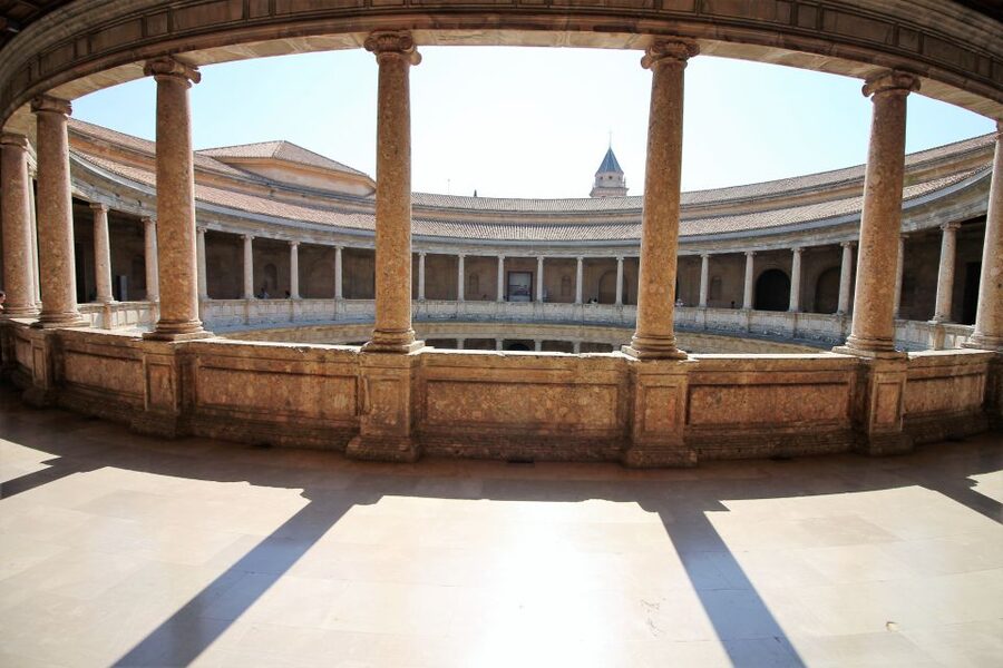 Granada: Alhambra and Charles V Palace Tour - The Alhambra interior walk: gardens, archaeological traces, and city connections