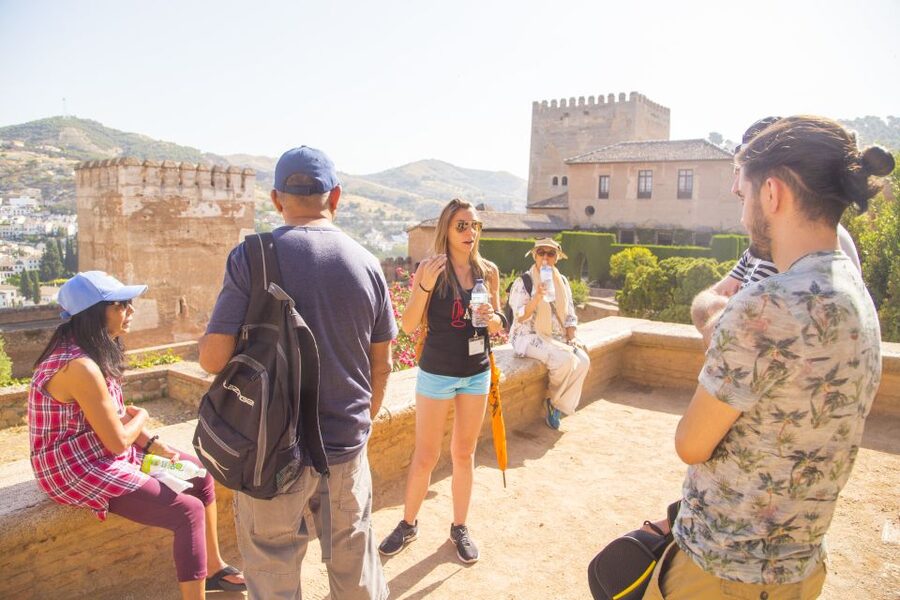 Granada: Alhambra Complex Guided Tour with Ticket - Carlos V Palace Stop: How the Whole Complex Fits Together