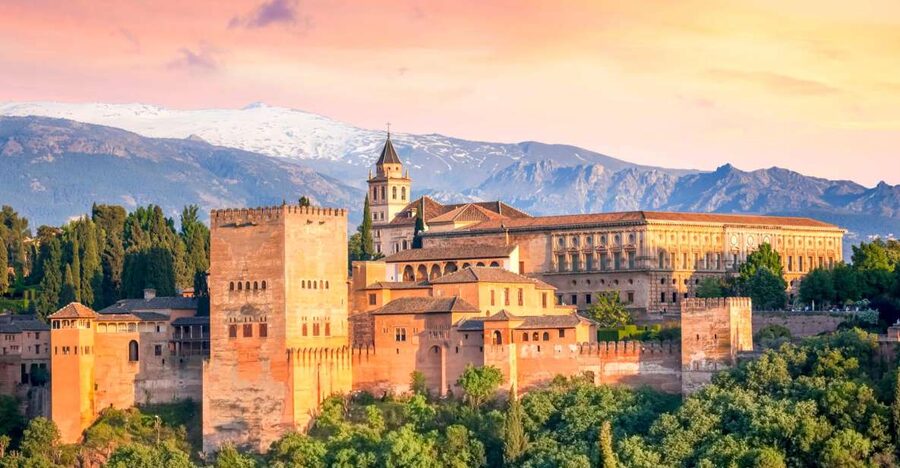 Granada: Alhambra Entry Ticket with Audio Guide - Entering the Alhambra Complex Without the Queue Stress