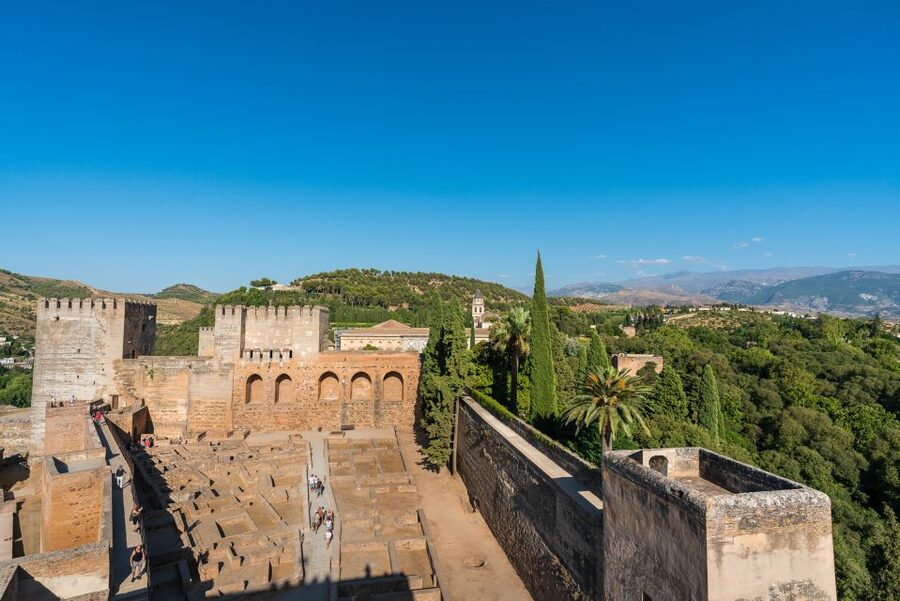 Granada: Alhambra Ticket and Guided Tour with Nasrid Palaces - Medina, Alcazaba Fortress, and the watch tower climb for city views