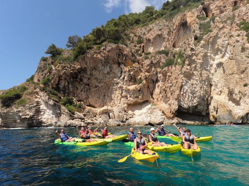 Granadella: Caló, Cova Llop Marí, and Ambolo Kayak Trip - Cala Ambolo (Naturista): another swim stop with beach breathing room