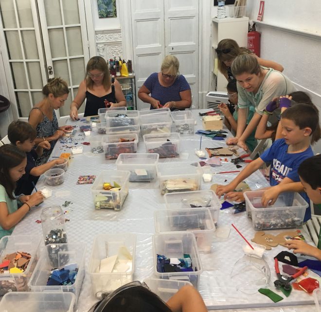 Guided Gaudí’s Trencadís Mosaic Workshop in Barcelona - Learning Gaudí’s Trencadís Technique: Cutting, Placing, and Building Color