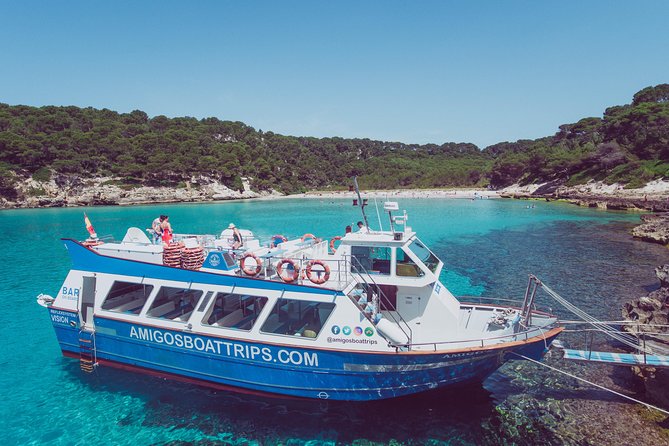 Half-Day Boat Tour along The South Coast of Menorca - Cala Trebaluger swim and snorkel stop: what the one-hour break is really for
