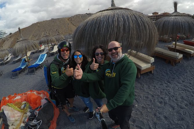 High Performance Paragliding Tandem Flight in Tenerife South - The view package: Barranco del Infierno, Roque del Conde, and Playa de las Américas