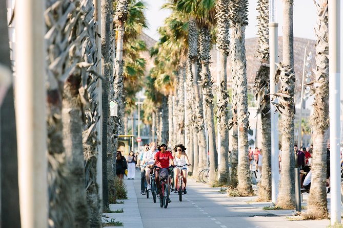 Highlights & Hidden Spots of Barcelona Bike Tour w/ Local Guide - Meeting at Carrer dels Escudellers and getting set up for an easy ride