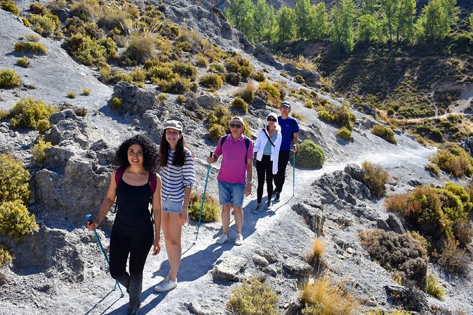 Hiking in the Canyon of the Monachil Cubs in Granada - The tricky sections: narrow passages, crouching, and where poles help