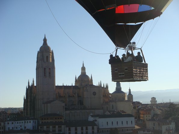 Hot-Air Balloon Ride over Segovia with Optional Transport from Madrid - What happens after landing: certificate, photos, brunch, and cava