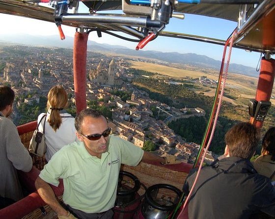 Hot-Air Balloon Ride over Segovia with Optional Transport from Madrid - Safety and comfort: standing in the basket is the big reality check