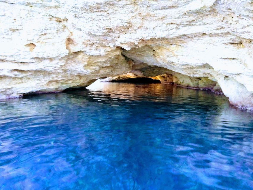 Ibiza: Sea Caves & Coves Snorkeling Paddle Boarding Tour - Sea Cave Area Stop: What You Can Expect When Entry Is Possible