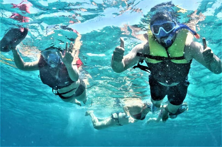 Ibiza: Snorkeling, Sunset Beach and Cave Boat Trip - Sunset from the water, plus Cava and a real onboard party mood