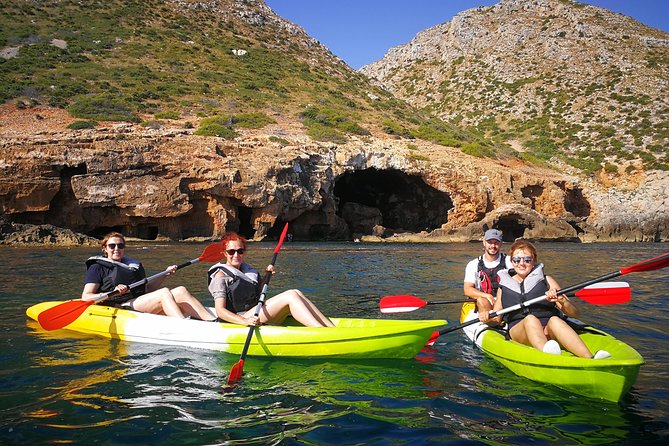Kayak Dénia "Cova Tallada" + Snorkeling + Speleology - Key highlights worth your attention